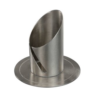 Kerzenleuchter/-Halter silberfarben für lange dünne Kerzen 4cm Durchmesser Kerzenleuchter/-Halter silberfarben für lange dünne Kerzen 4cm Durchmesser