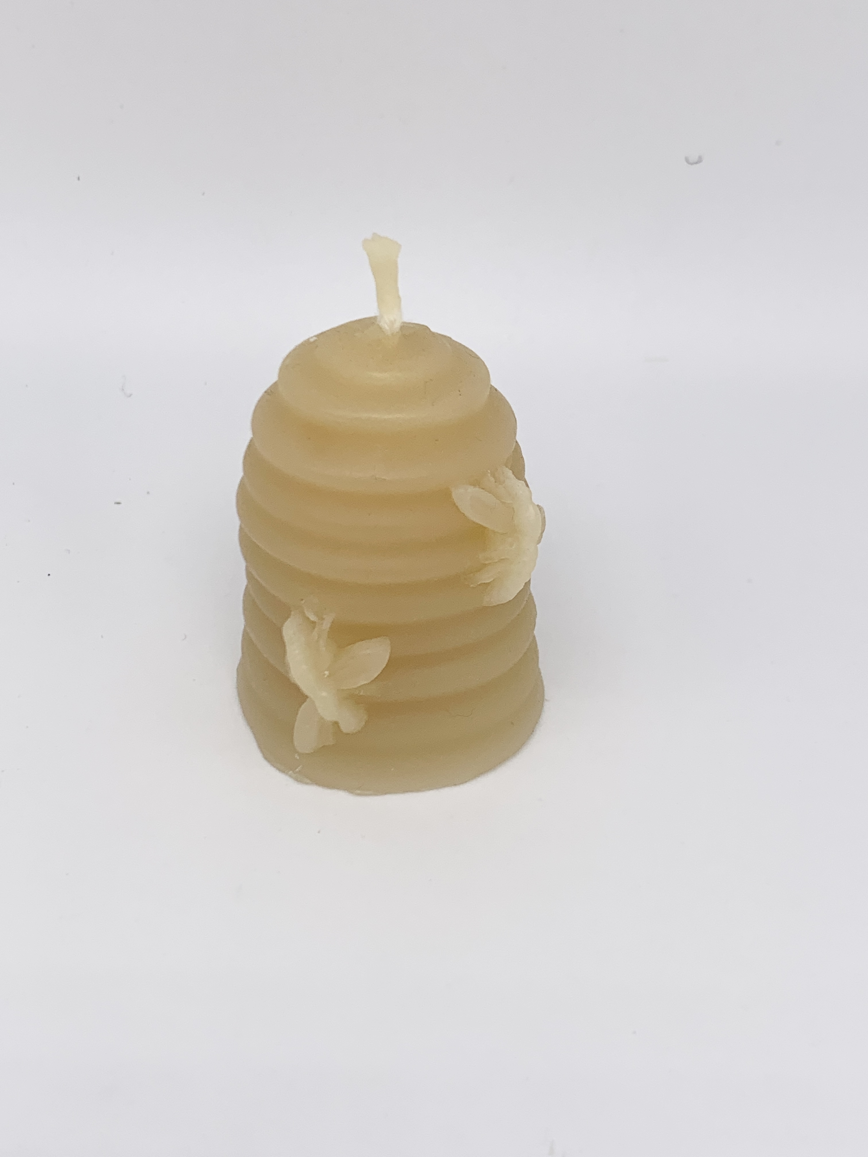 Imkerei Reusrath Bienenwachs Bienenkorb mini-Kerze 
