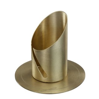 Kerzenleuchter/-Halter goldfarben für lange dünne Kerzen 4cm Durchmesser Kerzenleuchter/-Halter goldfarben für lange dünne Kerzen 4cm Durchmesser